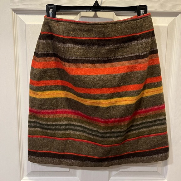 The Limited Multicolor Wool Blend Skirt - Picture 13 of 16
